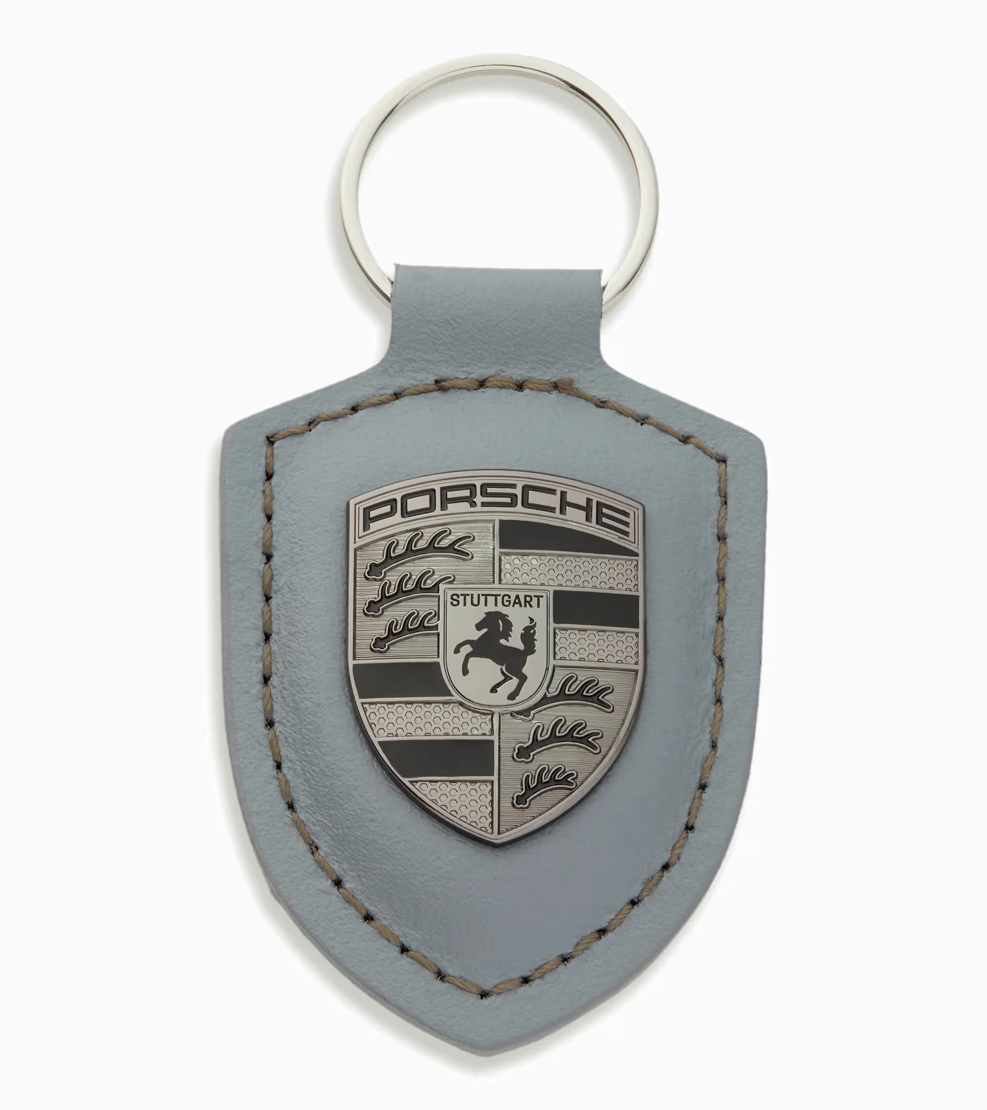 新品 PORSCHE ポルシェ マウスパッド レザー クレスト 滑り止め加工 P611373 - WAP0500020MPAD - Crest mouse pad for Porsche
