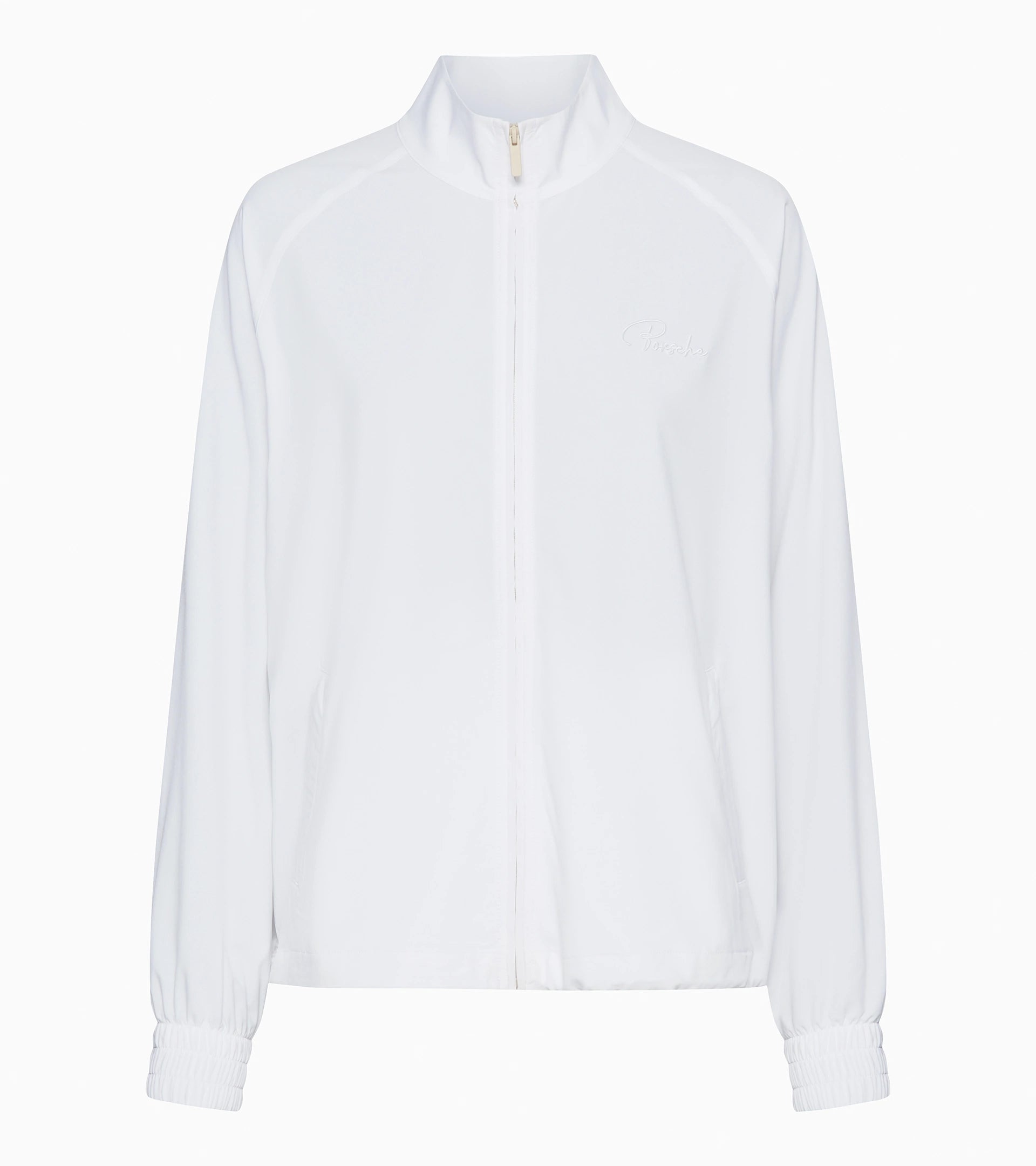 ウィメンズ ゴルフジャケット ホワイト - 911 タルガ 60Y – ポルシェ ウィメンズ ゴルフジャケット ホワイト - 911 タルガ 60Y – ポルシェ