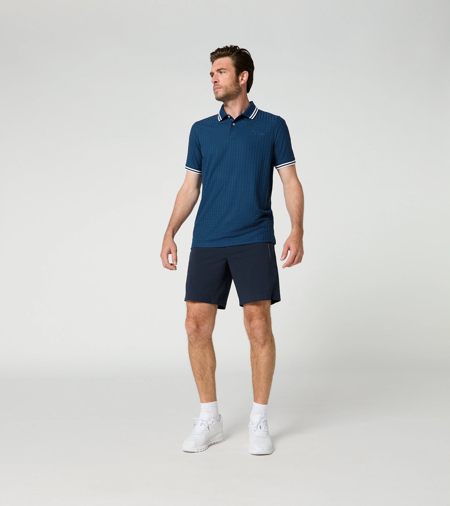 メンズ ゴルフポロシャツ ペピータ ロイヤルブルー - 911 タルガ 60Y