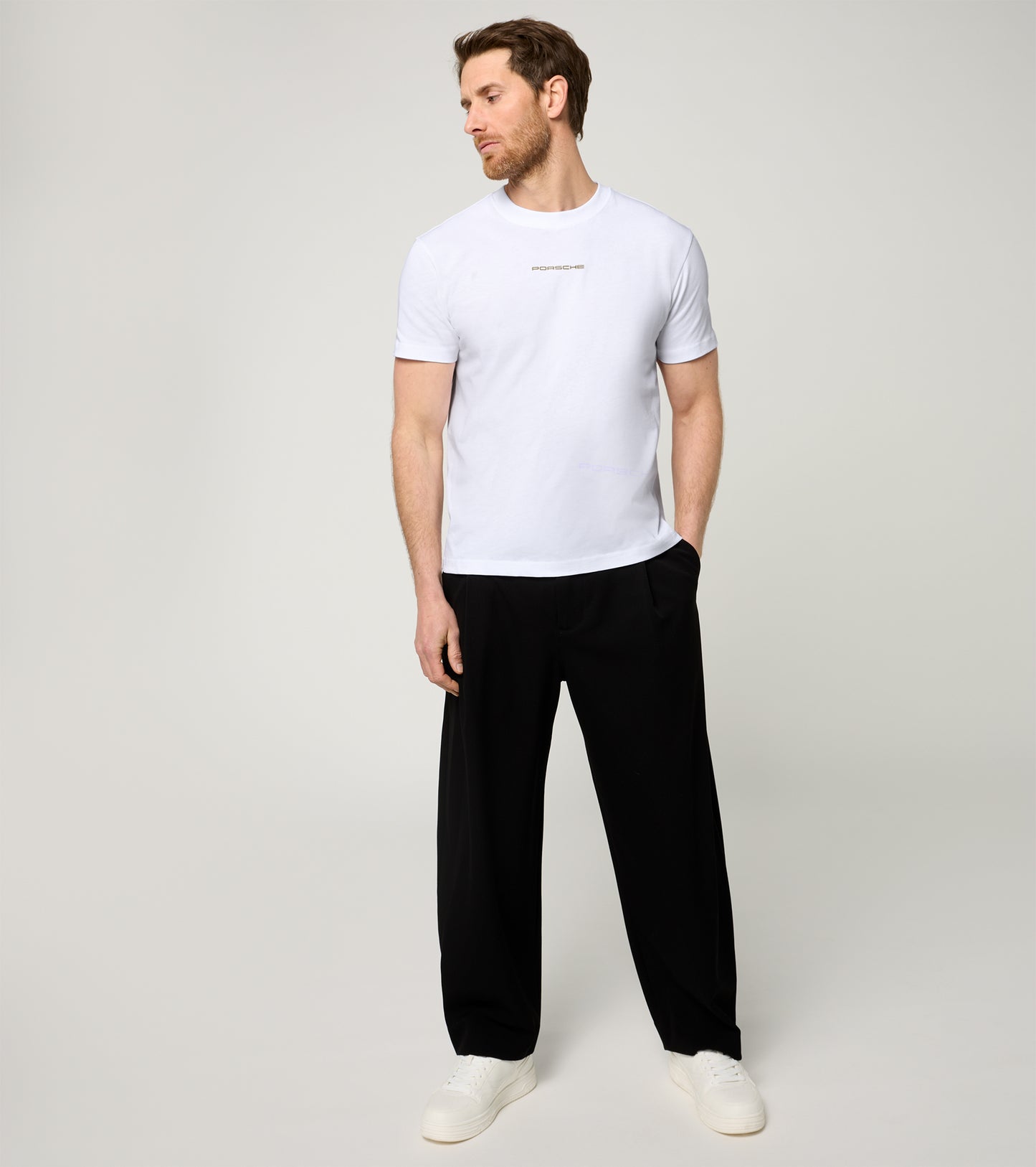 ユニセックス Tシャツ(ホワイト) – Porsche x Tennis Heritage
