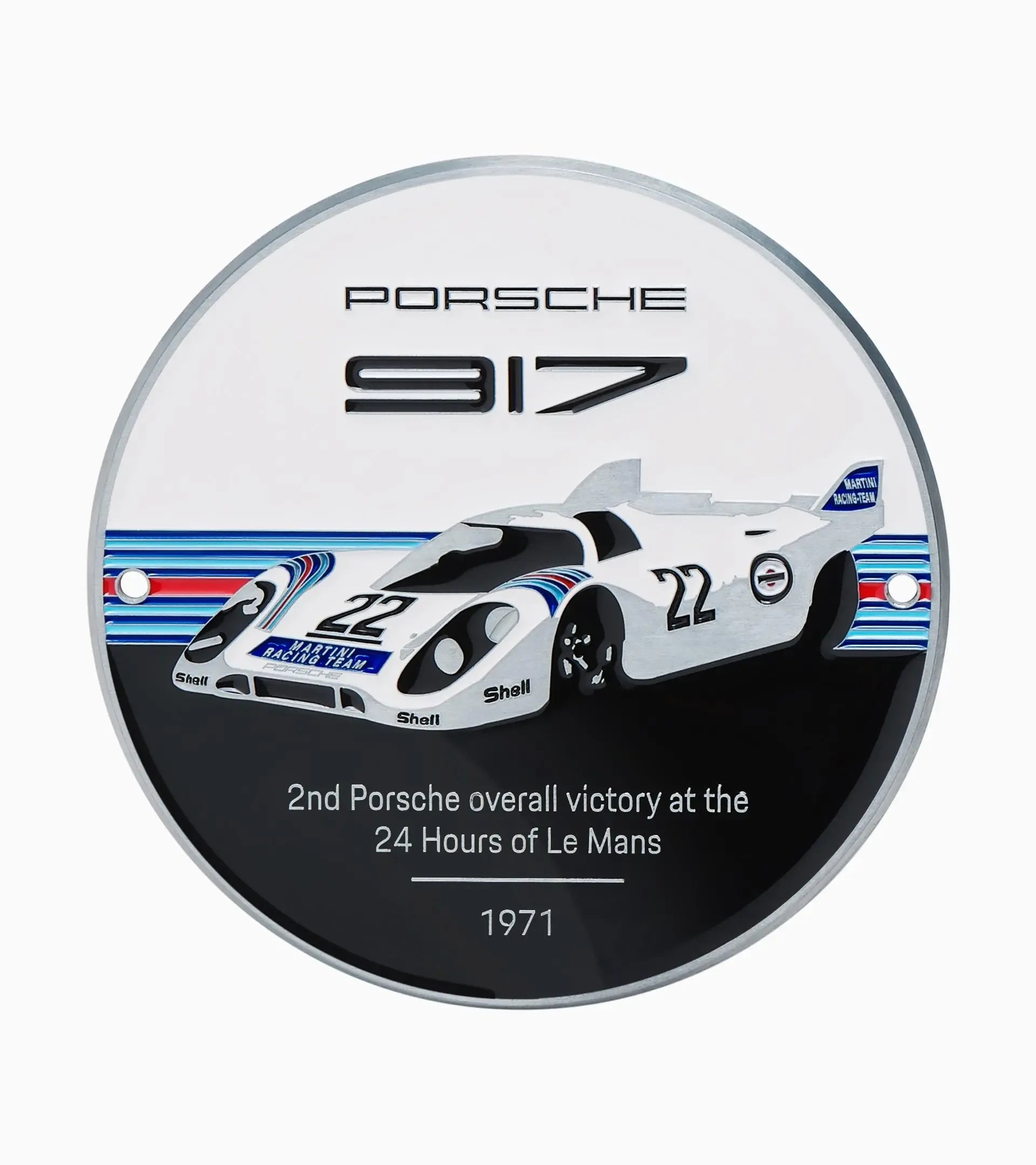 グリルバッジ – 917 MARTINI RACING® – Ltd. – ポルシェ公式オンライン