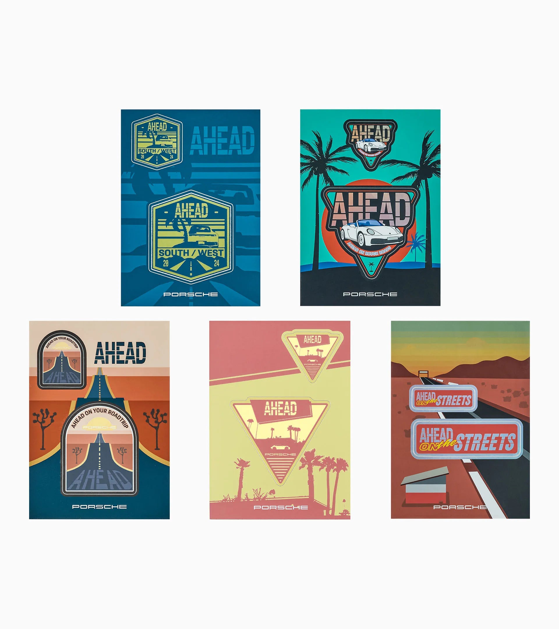 AHEAD No. 2 ステッカーセット – Limited Edition – ポルシェ公式 AHEAD No. 2 ステッカーセット – Limited Edition – ポルシェ公式