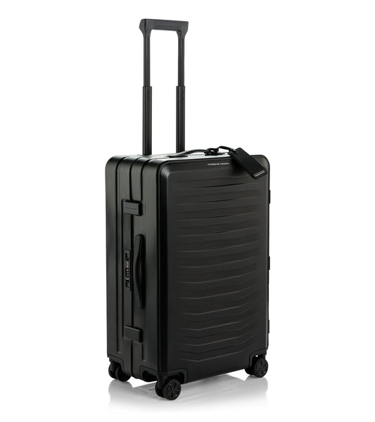 ポルシェデザイン・アルミニウム・トローリーケース Mサイズ - ブラック　
