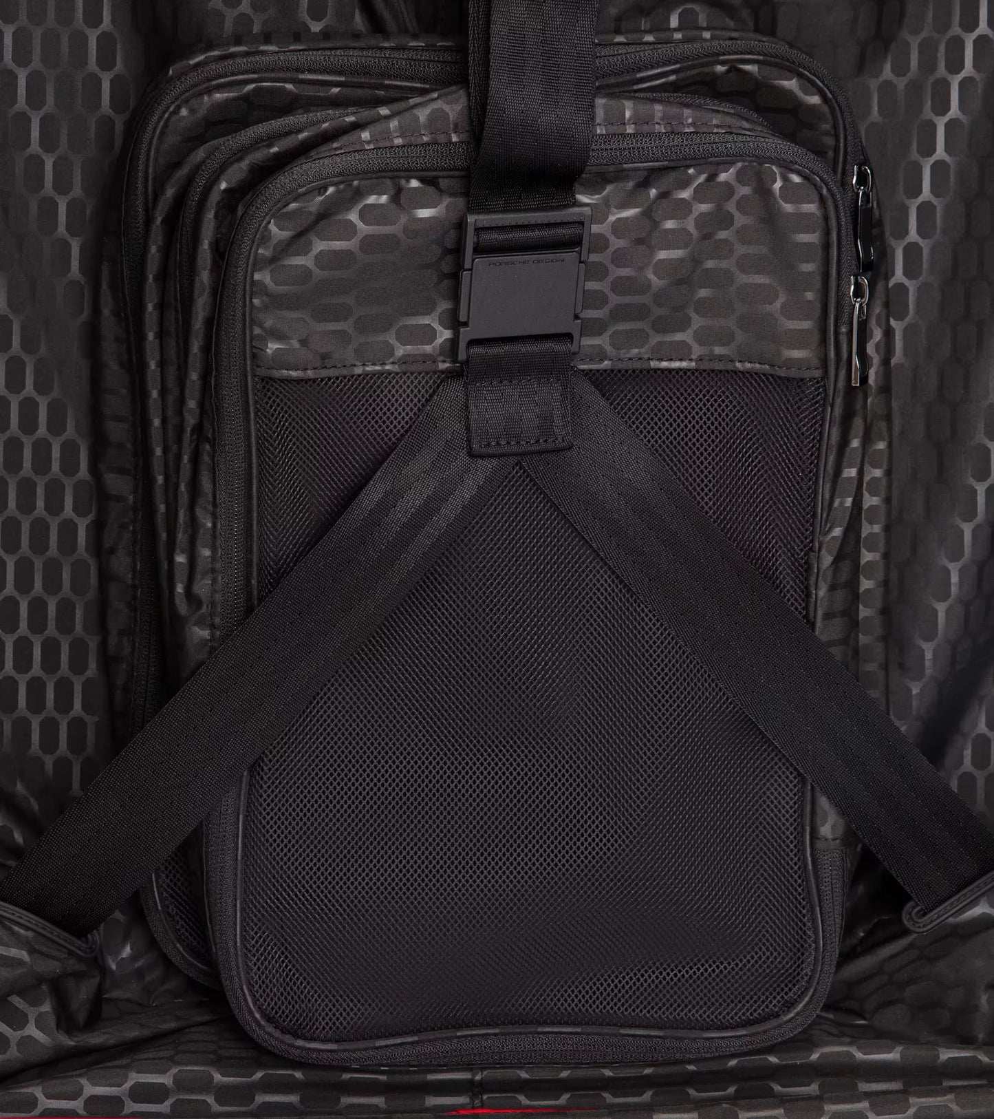 ポルシェデザイン・トローリーケース　ガーズレッド Lサイズ