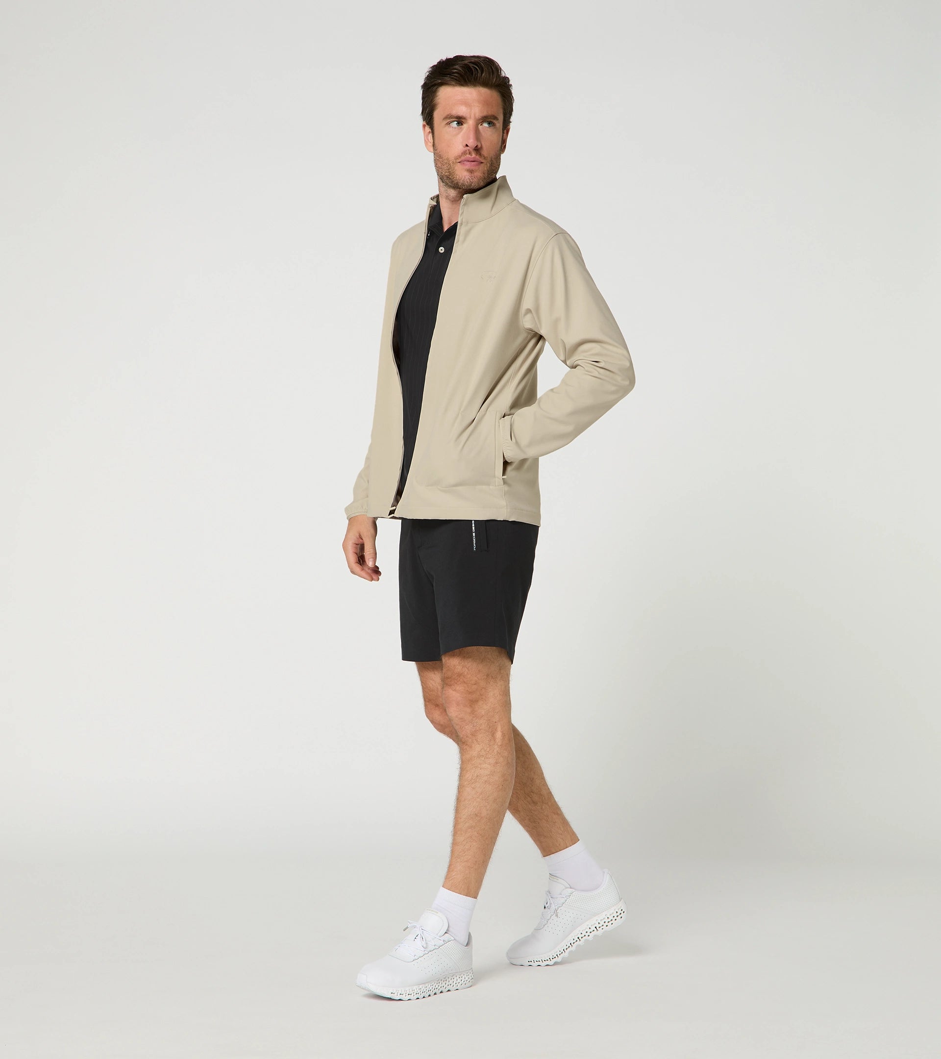 メンズ ゴルフジャケット デザートスエード - 911 タルガ 60Y メンズ ゴルフジャケット デザートスエード - 911 タルガ 60Y