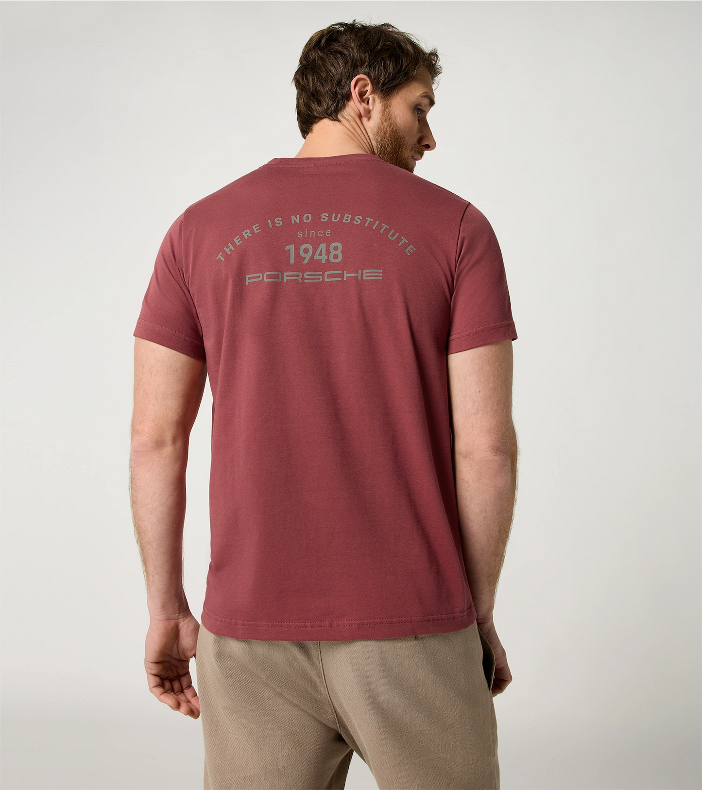 Tシャツ レッド – Porsche. There is no Substitute.