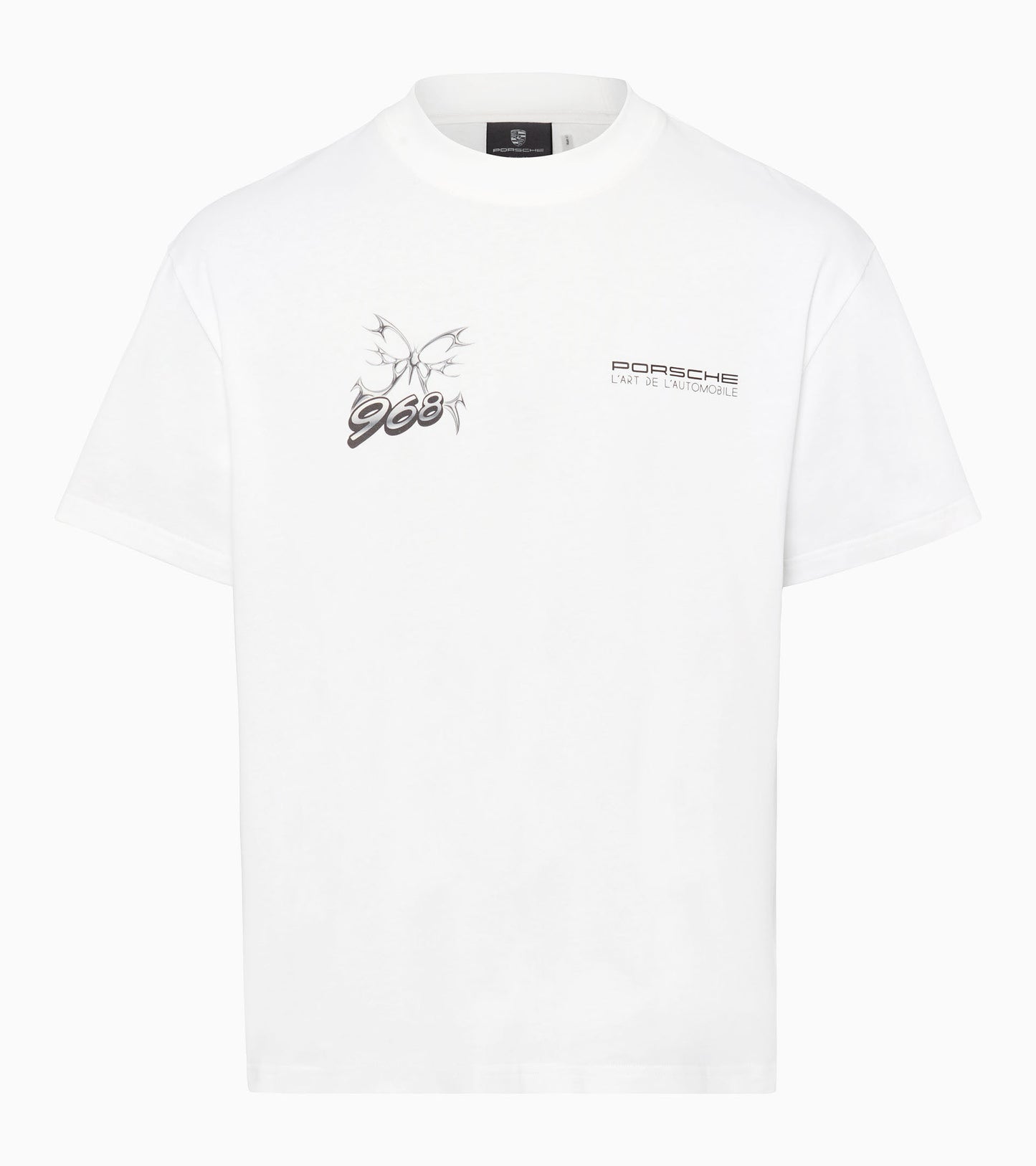 L’Art de L’Automobile x Porsche Tシャツ ユニセックス - ホワイト