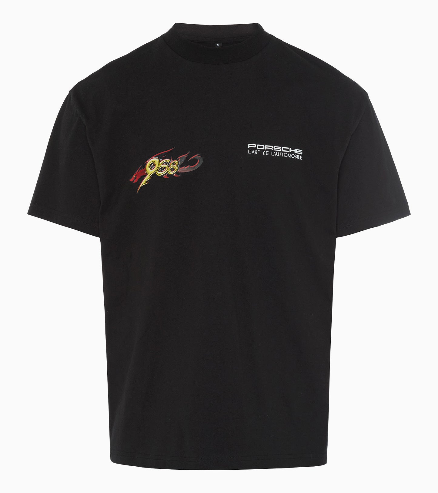 L’Art de L’Automobile x Porsche Tシャツ ユニセックス - ブラック