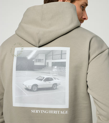 ユニセックス フーディー（サンド） – Porsche x Tennis Heritage