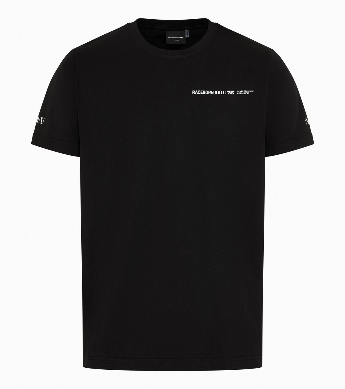 ユニセックス Tシャツ（ブラック） – モータースポーツ75周年