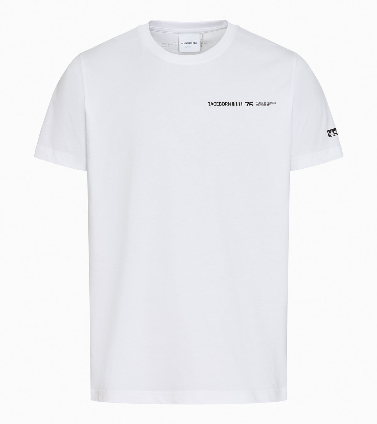 ユニセックス Tシャツ（ホワイト） – モータースポーツ75周年