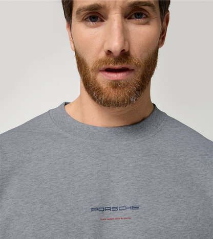 Tシャツ ダークグレー Retro - Porsche Fan Community