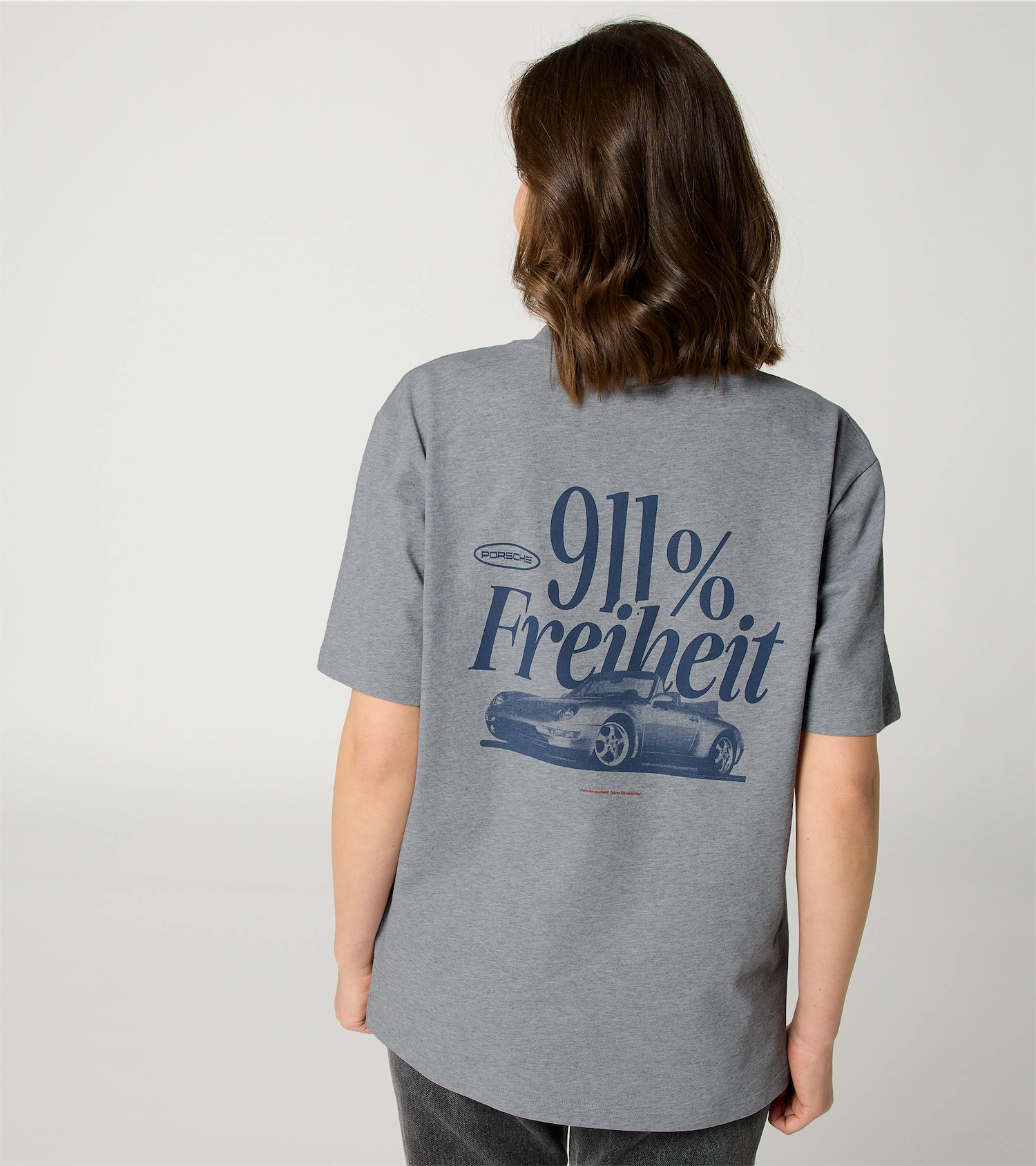 Tシャツ ダークグレー Retro - Porsche Fan Community – ポルシェ公式