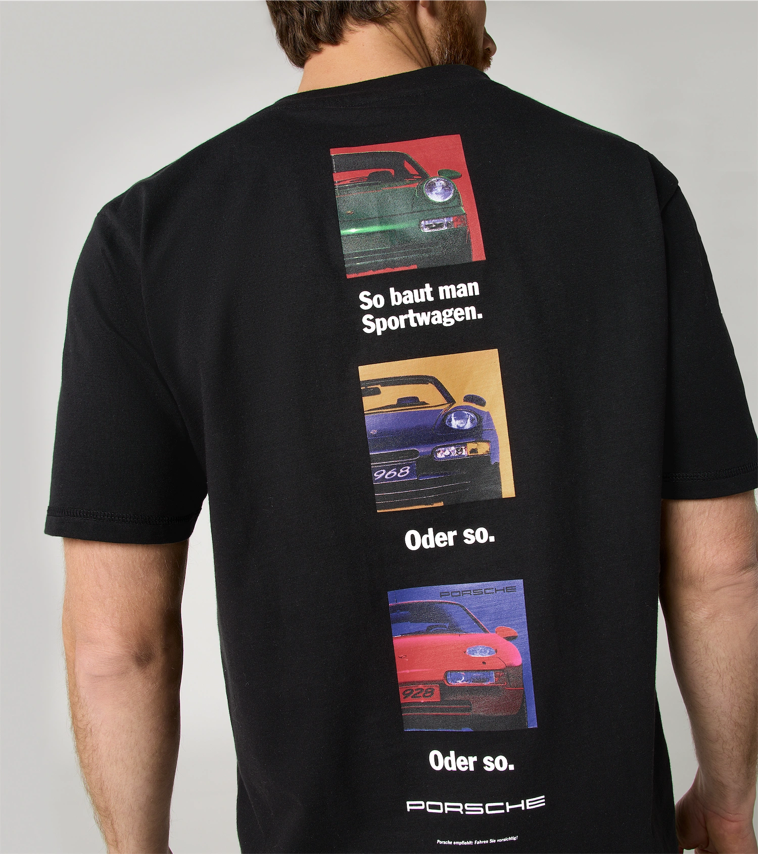 Tシャツ ブラック Retro - Porsche Fan Community – ポルシェ公式