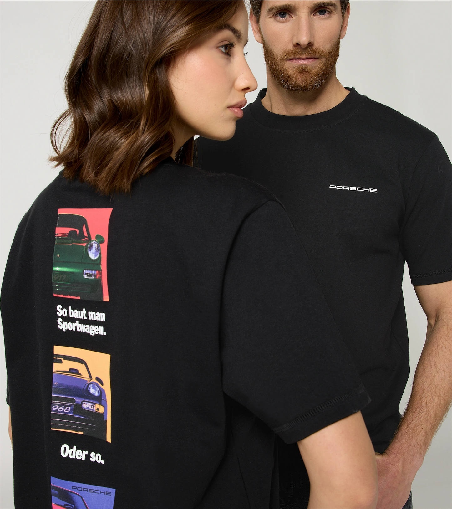 Tシャツ ブラック Retro - Porsche Fan Community