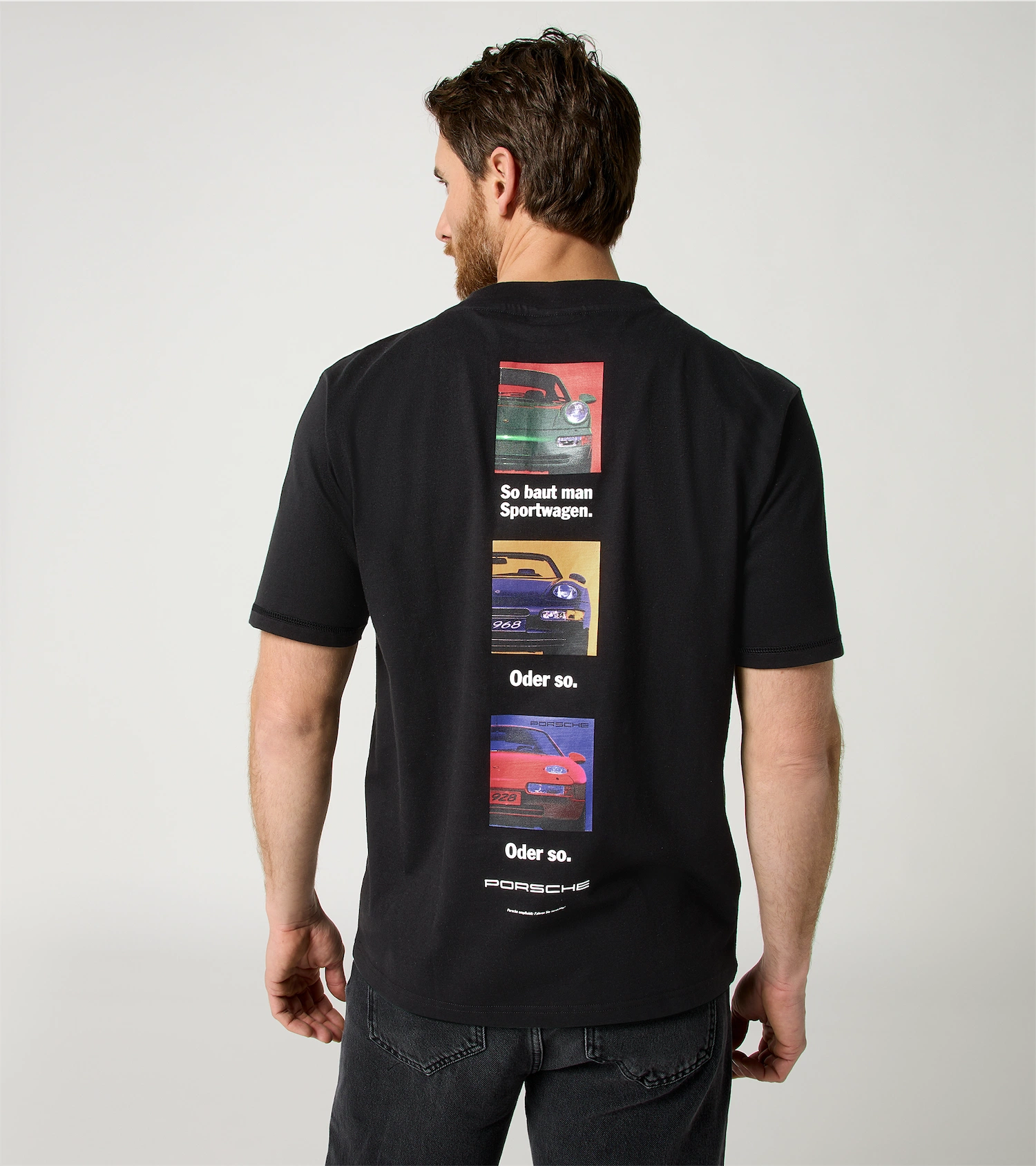 Tシャツ ブラック Retro - Porsche Fan Community – ポルシェ公式