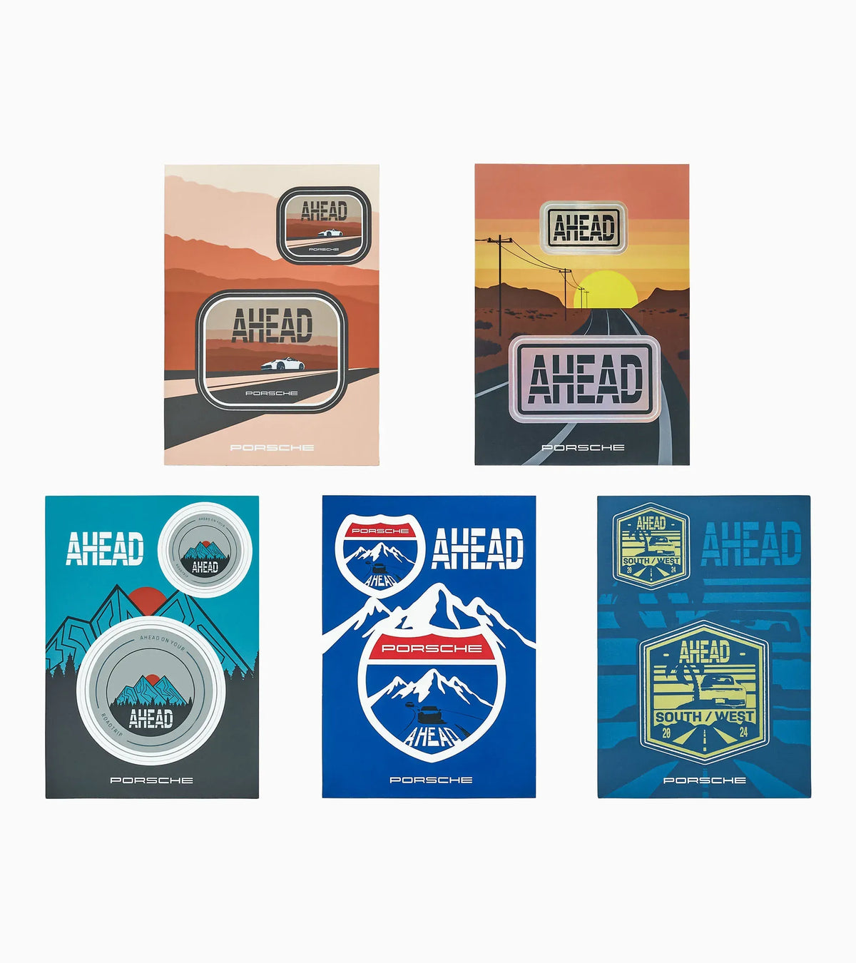 AHEAD No. 1 ステッカーセット – Limited Edition – ポルシェ公式 AHEAD No. 1 ステッカーセット – Limited Edition – ポルシェ公式