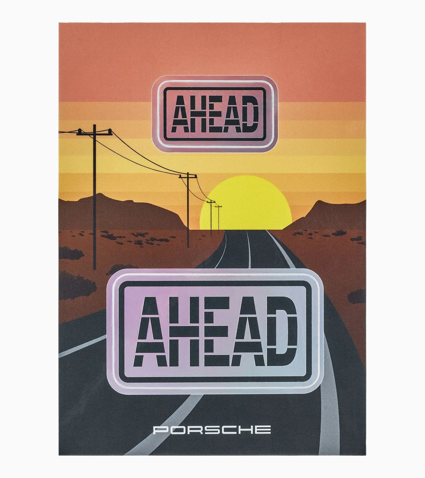 AHEAD No. 1 ステッカーセット – Limited Edition