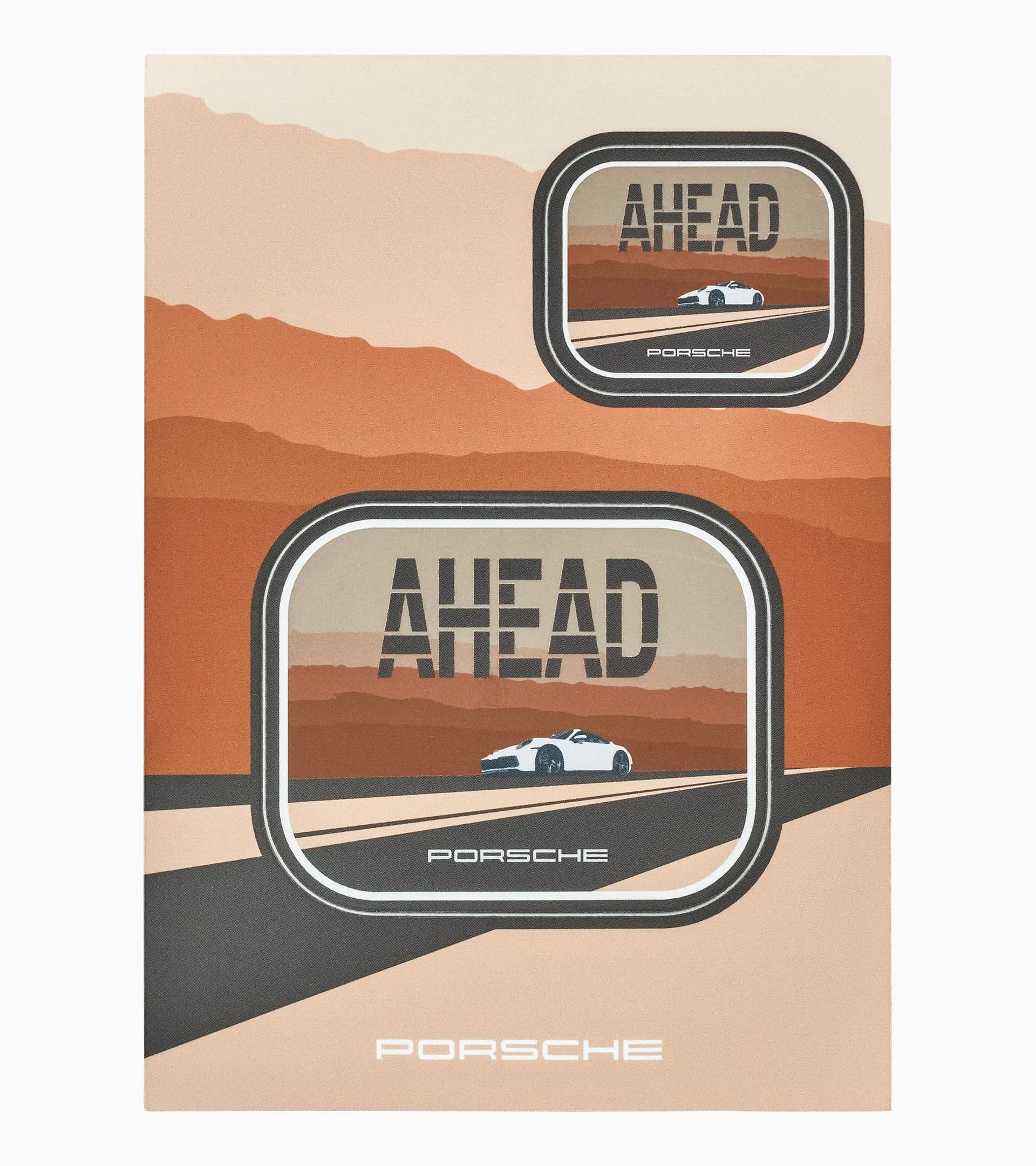 AHEAD No. 1 ステッカーセット – Limited Edition – ポルシェ公式