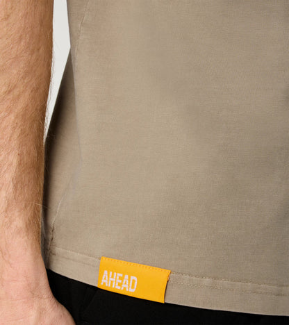 ユニセックス Tシャツ（ベージュ） - AHEAD